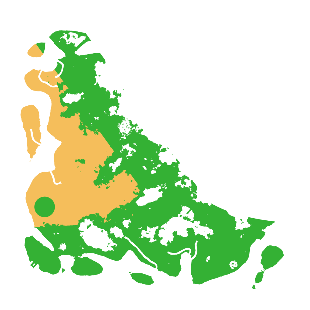 Biome Rust Map: Procedural Map, Size: 4000, Seed: 733627856