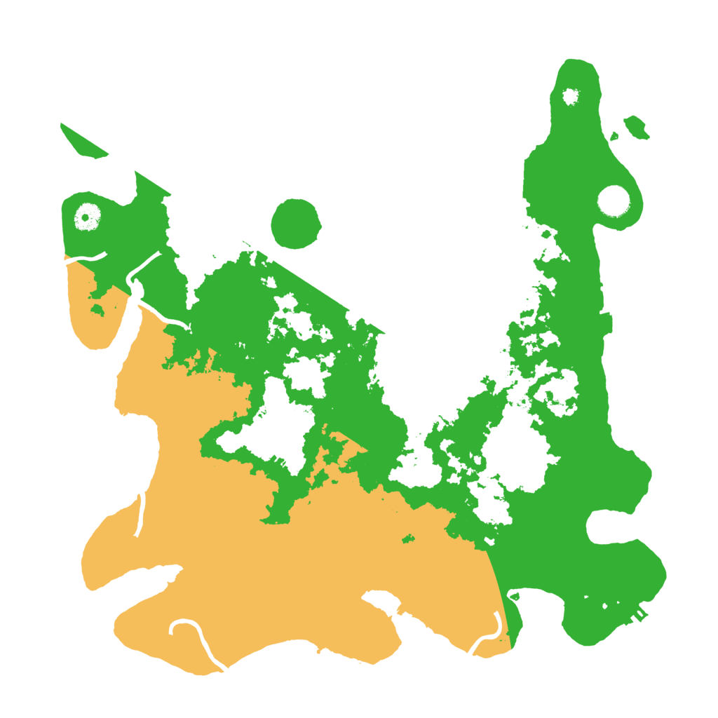 Biome Rust Map: Procedural Map, Size: 4000, Seed: 47539284