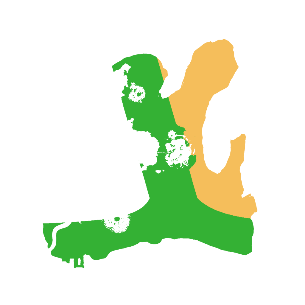 Biome Rust Map: Procedural Map, Size: 1841, Seed: 1119029317