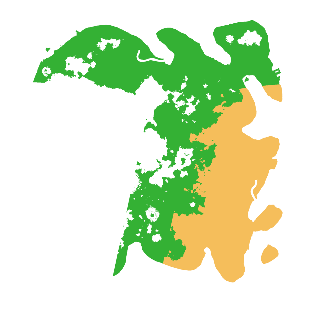 Biome Rust Map: Procedural Map, Size: 3444, Seed: 1341975441
