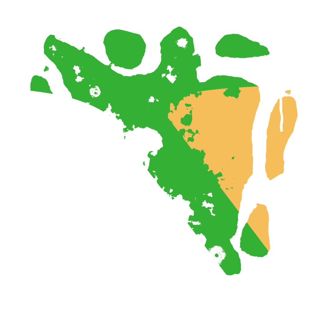 Biome Rust Map: Procedural Map, Size: 3000, Seed: 18220