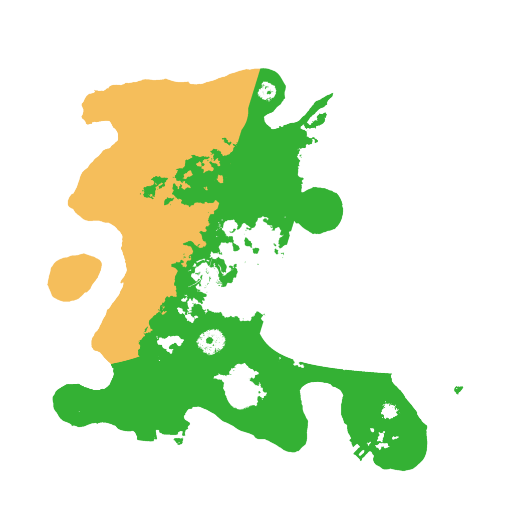 Biome Rust Map: Procedural Map, Size: 3000, Seed: 8811745