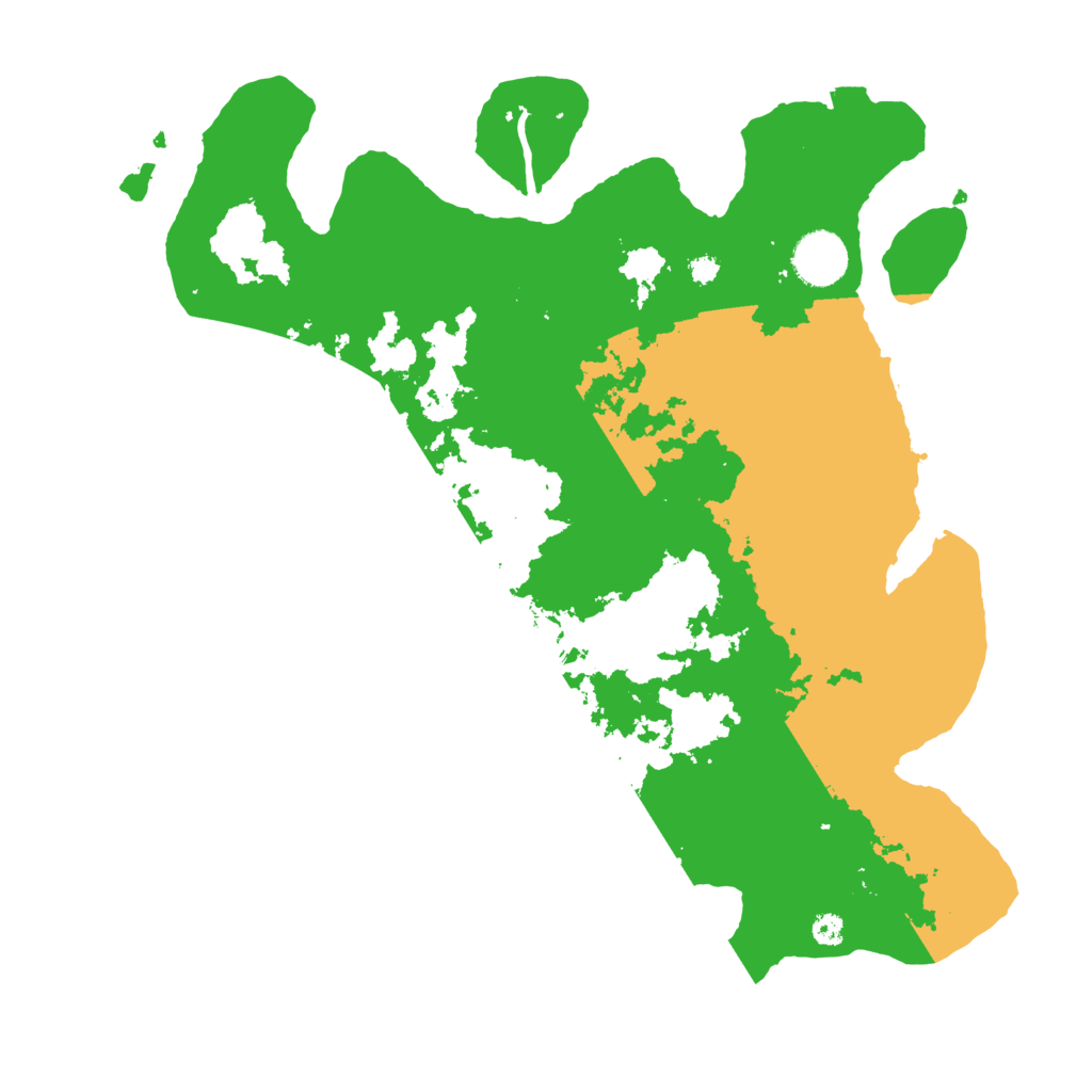 Biome Rust Map: Procedural Map, Size: 3500, Seed: 756114267