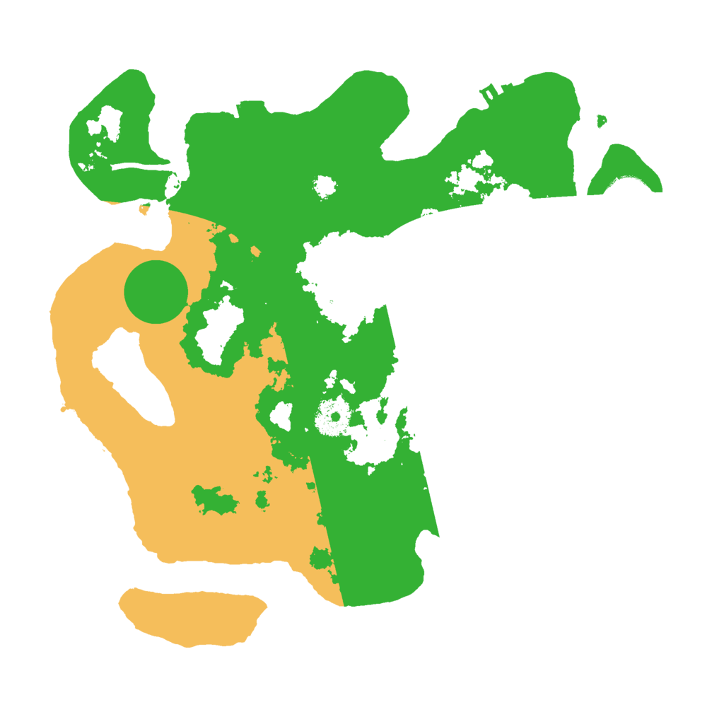 Biome Rust Map: Procedural Map, Size: 3000, Seed: 2076896982