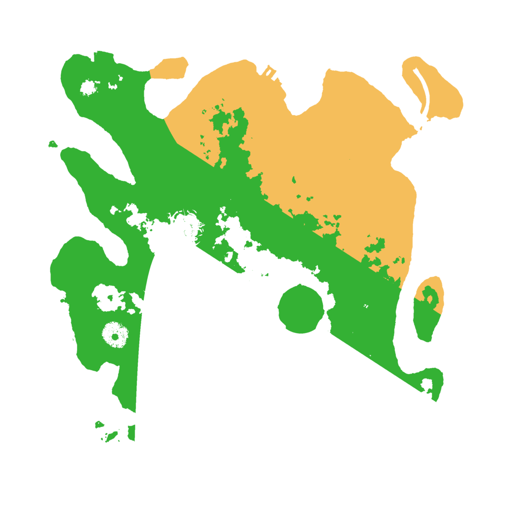 Biome Rust Map: Procedural Map, Size: 3000, Seed: 1214777278