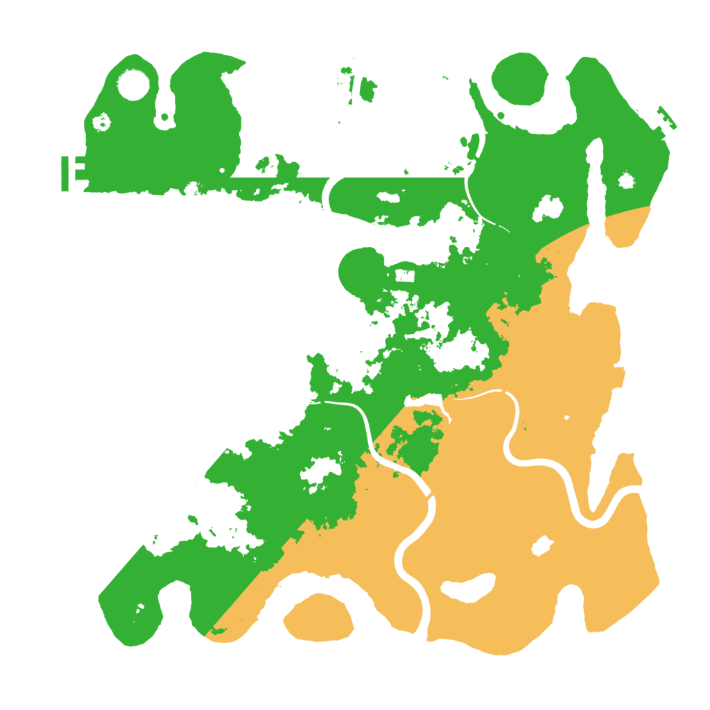 Biome Rust Map: Procedural Map, Size: 4000, Seed: 978354