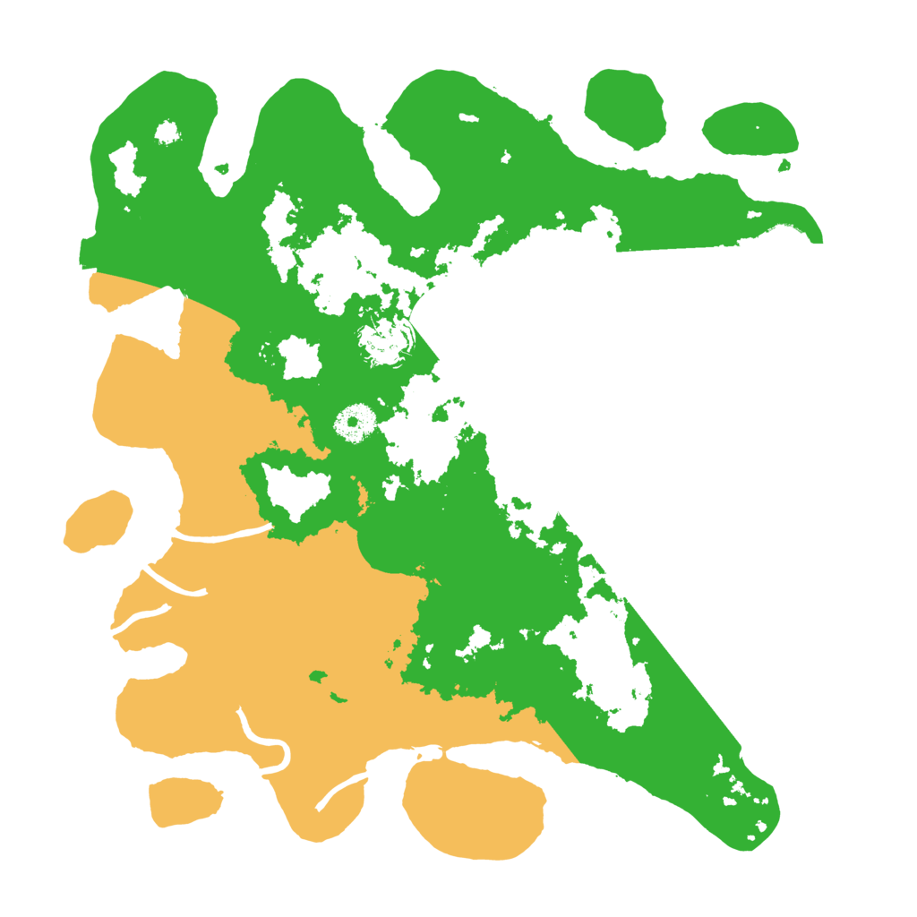 Biome Rust Map: Procedural Map, Size: 3500, Seed: 662049786