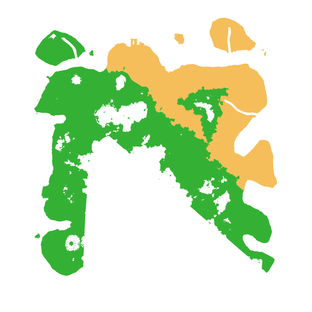 Biome Rust Map: Procedural Map, Size: 3000, Seed: 1771