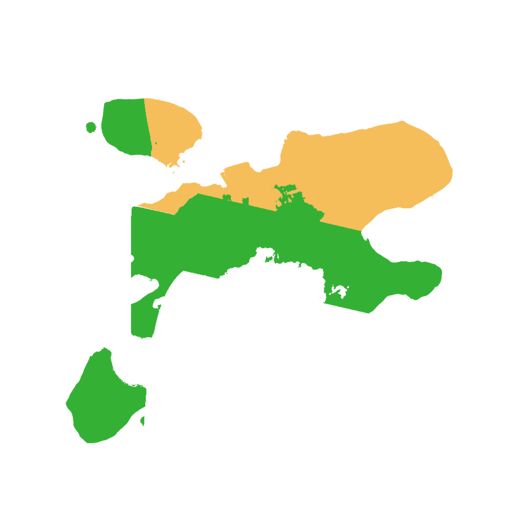 Biome Rust Map: Procedural Map, Size: 2000, Seed: 780710695