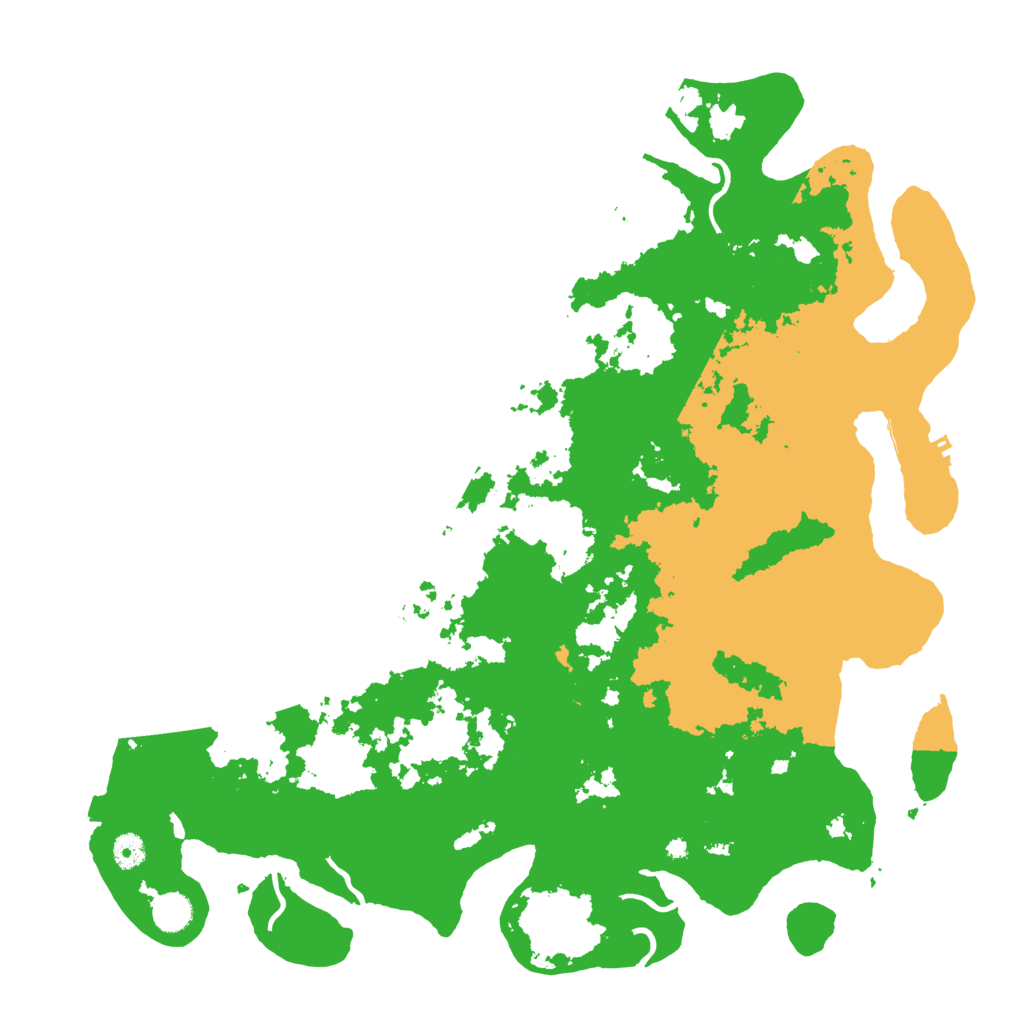 Biome Rust Map: Procedural Map, Size: 4550, Seed: 1785131757