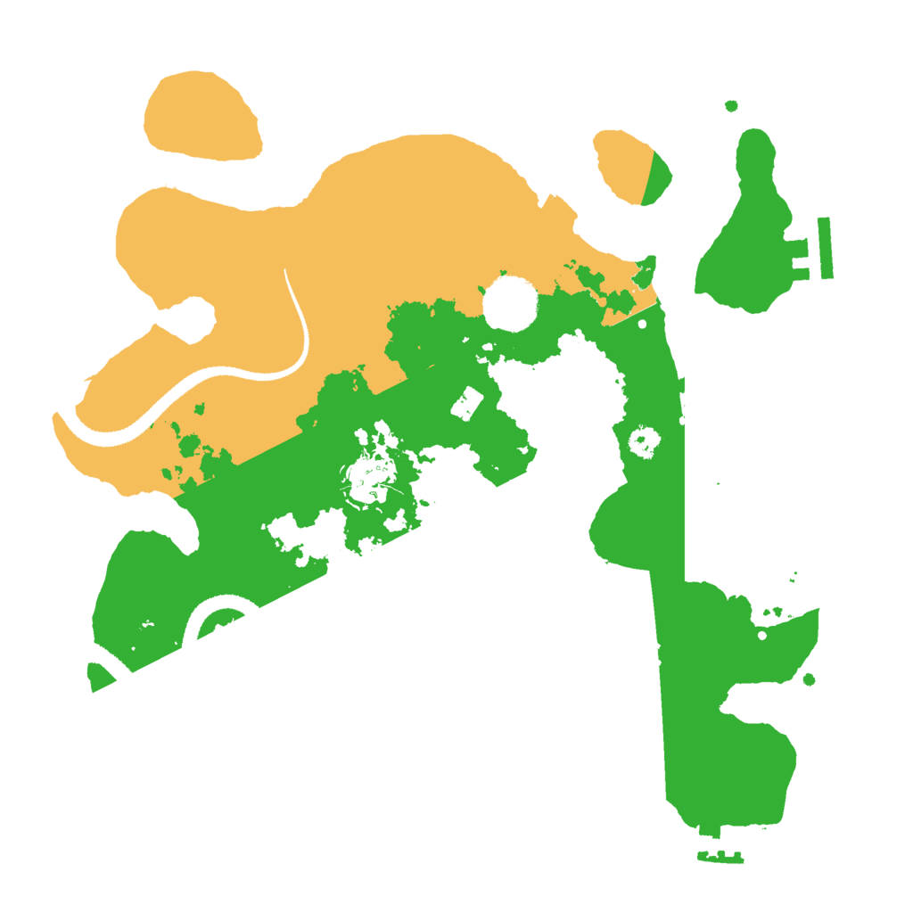 Biome Rust Map: Procedural Map, Size: 3000, Seed: 631002019