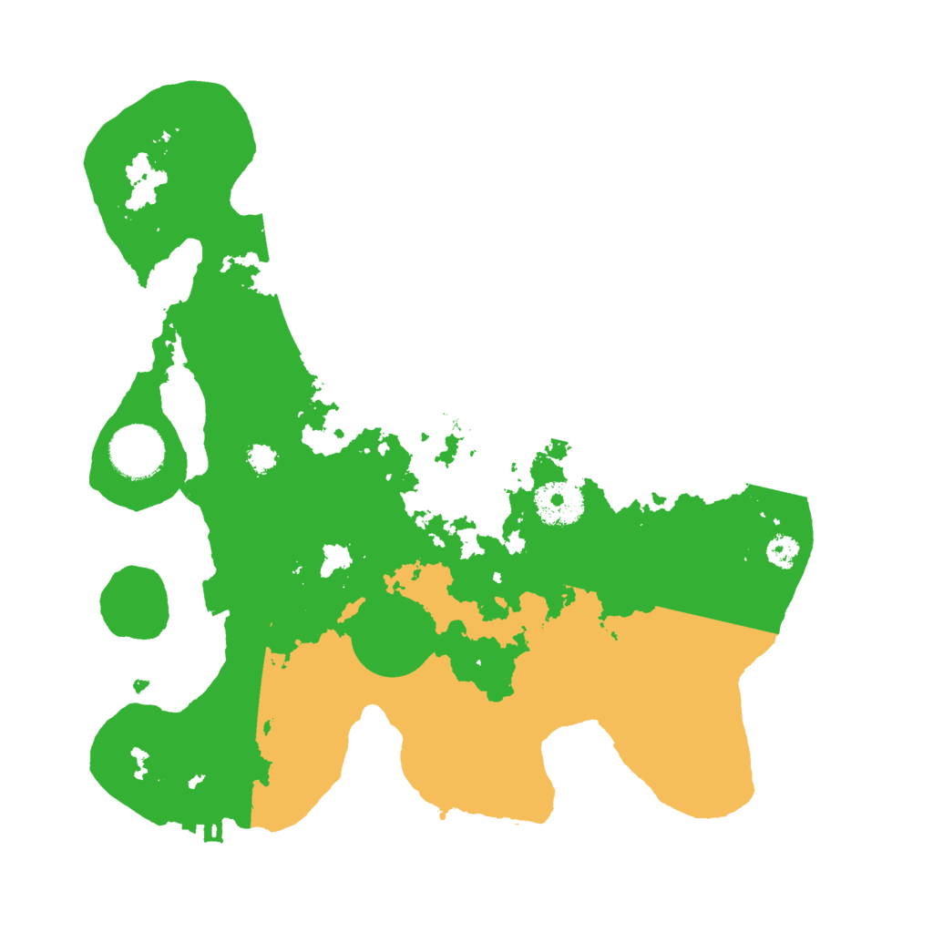 Biome Rust Map: Procedural Map, Size: 3000, Seed: 29377