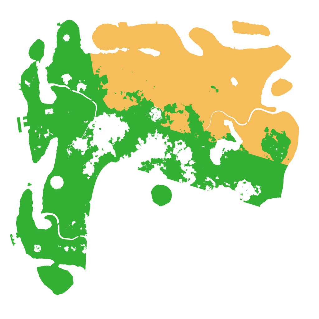 Biome Rust Map: Procedural Map, Size: 4250, Seed: 1406729285