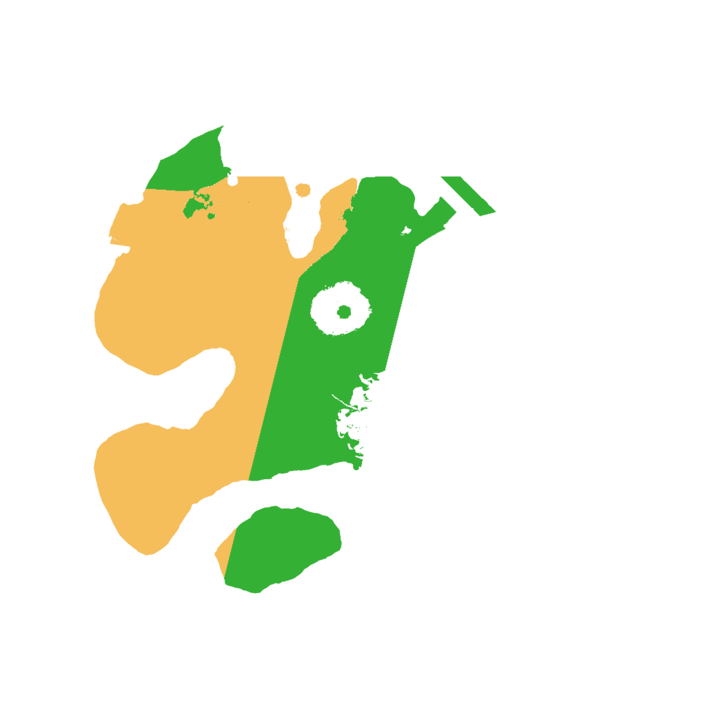 Biome Rust Map: Procedural Map, Size: 1950, Seed: 6986