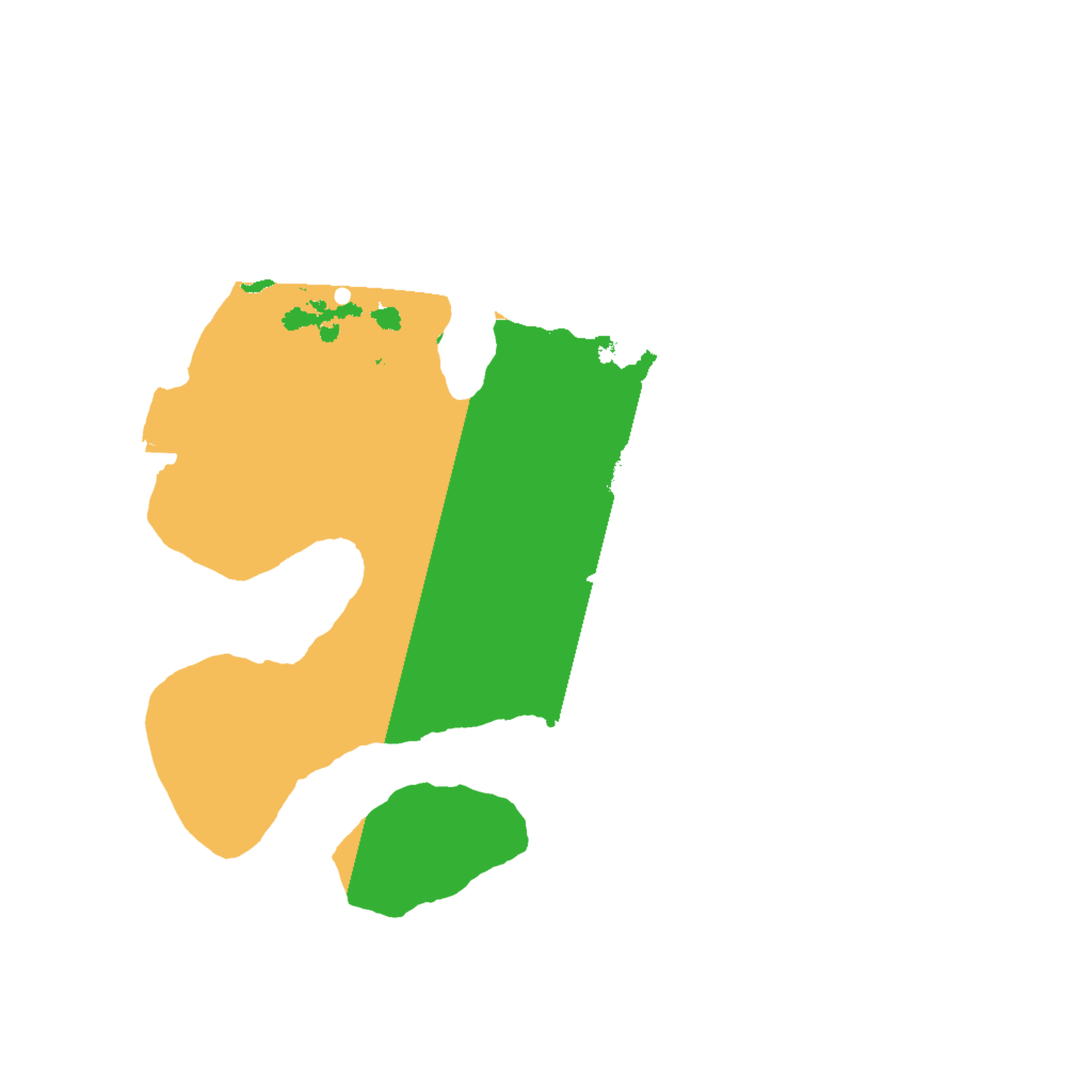 Biome Rust Map: Procedural Map, Size: 1950, Seed: 6986