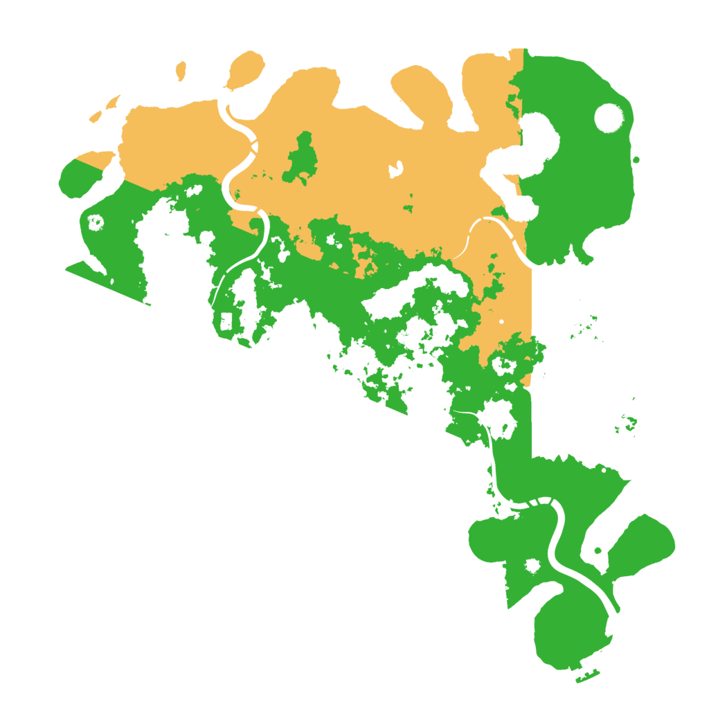 Biome Rust Map: Procedural Map, Size: 4300, Seed: 17122023