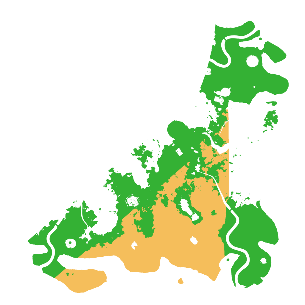 Biome Rust Map: Procedural Map, Size: 4500, Seed: 2052085970