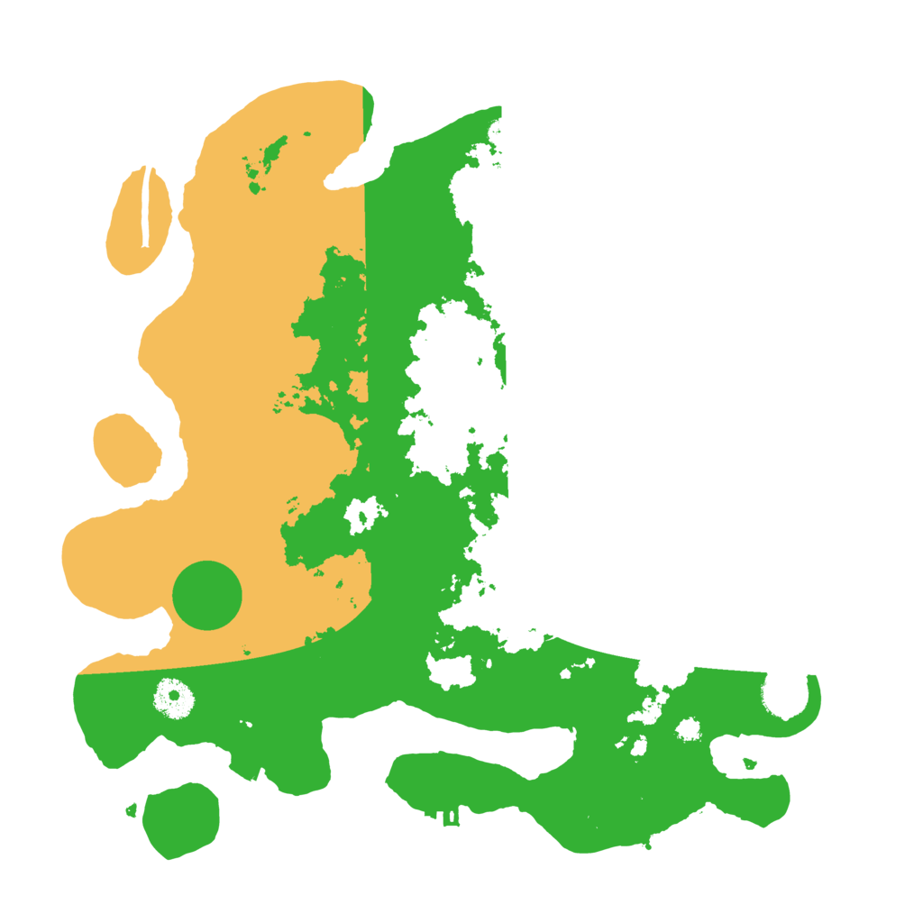 Biome Rust Map: Procedural Map, Size: 3500, Seed: 647859