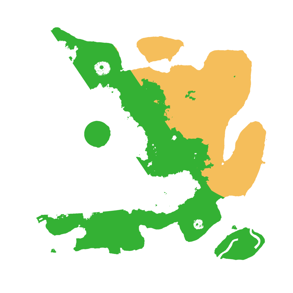 Biome Rust Map: Procedural Map, Size: 3000, Seed: 20403