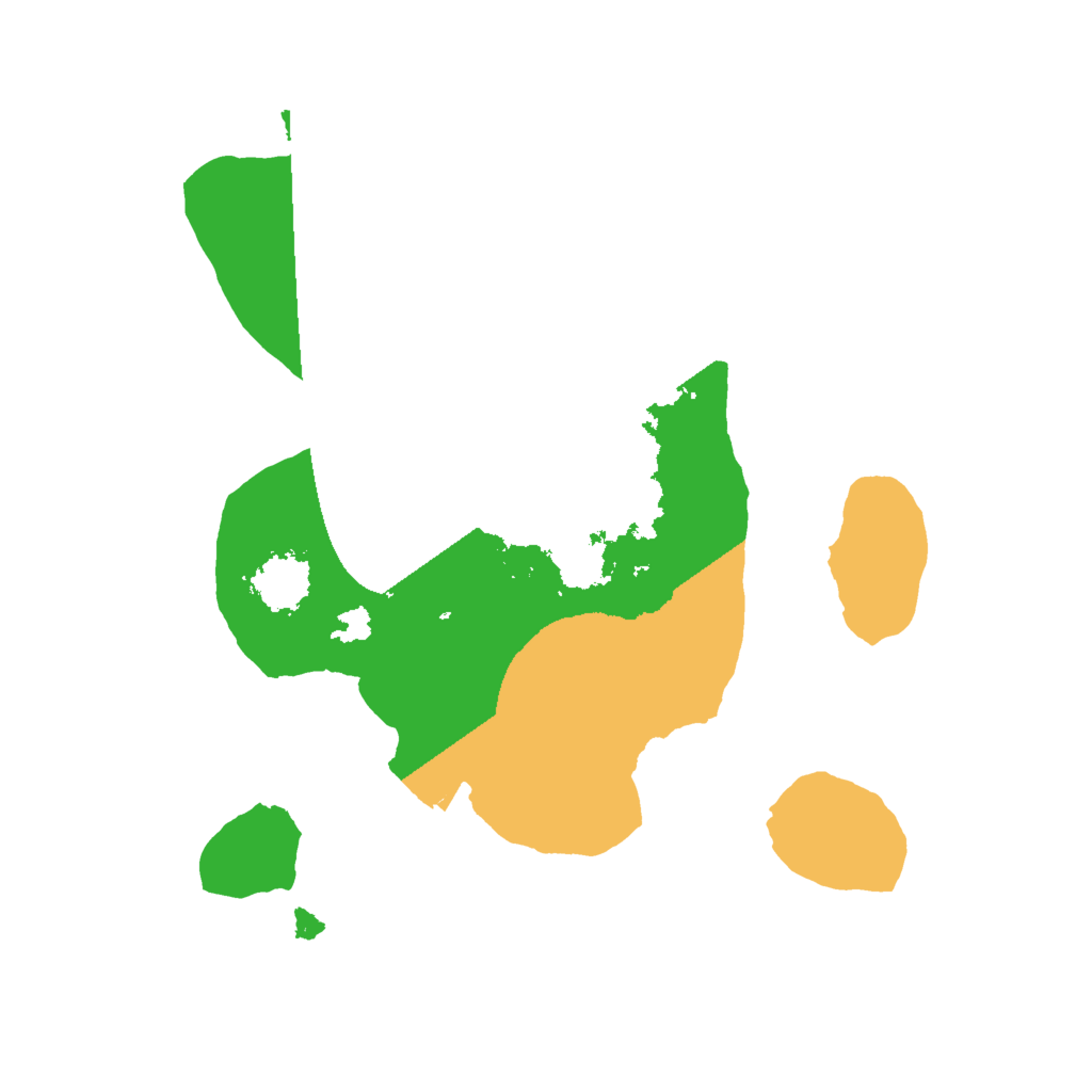 Biome Rust Map: Procedural Map, Size: 1733, Seed: 1611214842