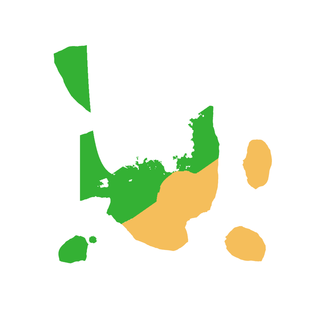 Biome Rust Map: Procedural Map, Size: 1733, Seed: 1611214842