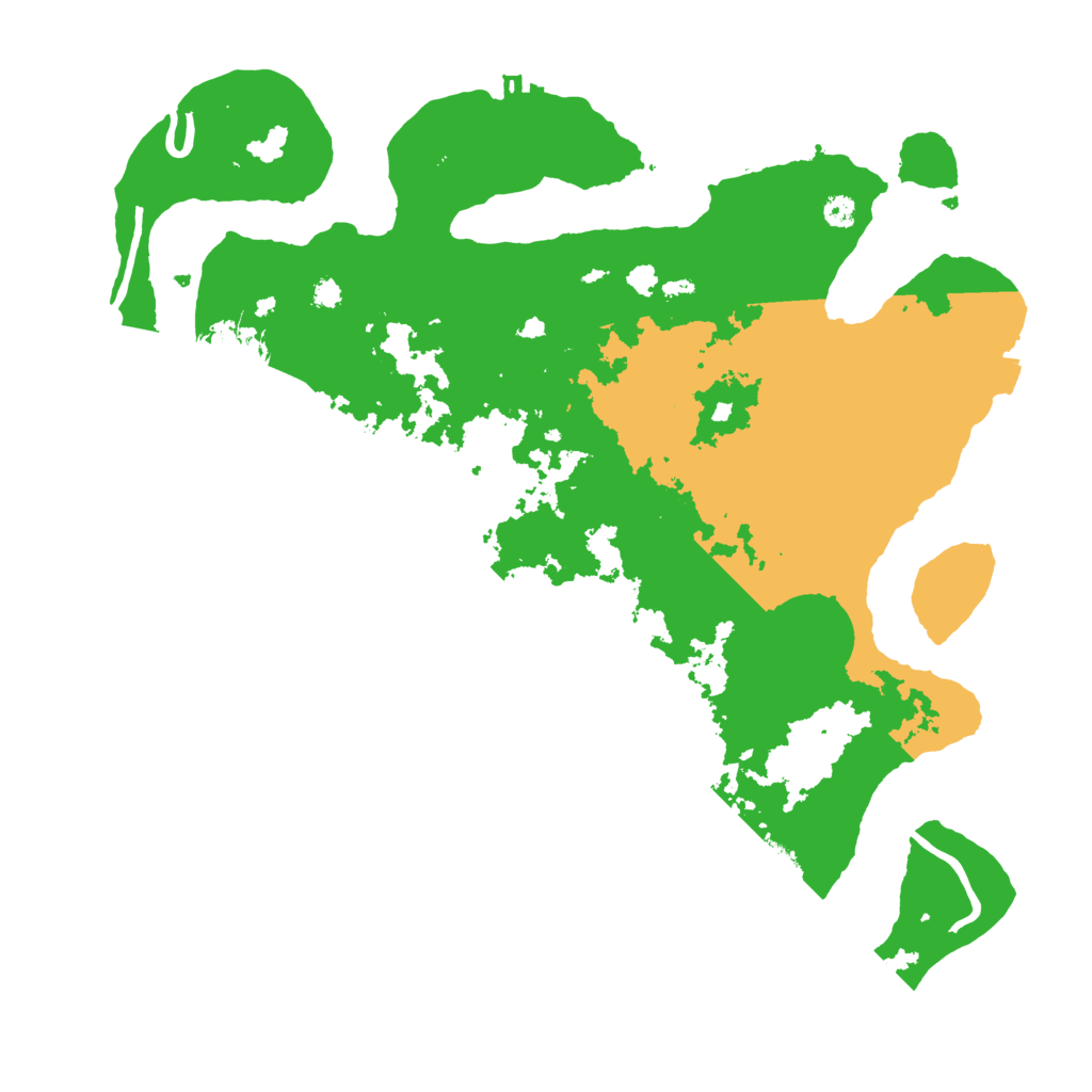 Biome Rust Map: Procedural Map, Size: 3500, Seed: 678731643