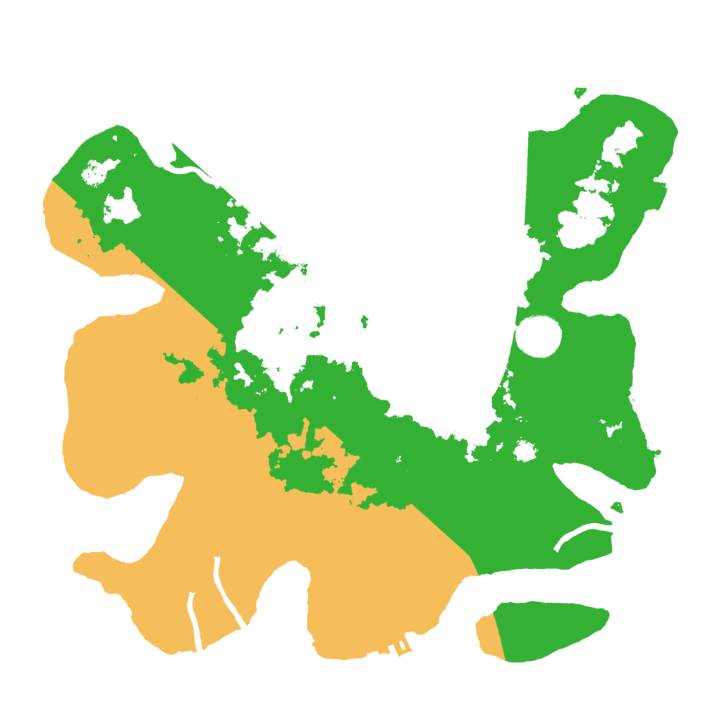 Biome Rust Map: Procedural Map, Size: 3000, Seed: 14942