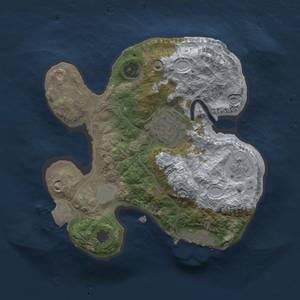 Thumbnail Rust Map: Procedural Map, Size: 1950, Seed: 21070685, 6 Monuments