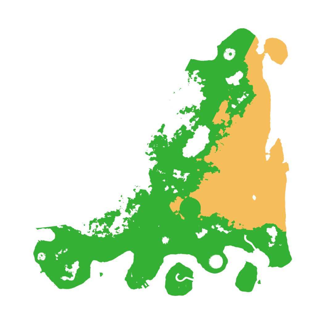 Biome Rust Map: Procedural Map, Size: 4050, Seed: 864540724