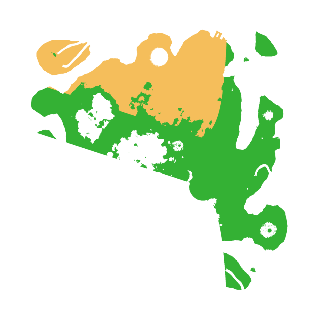 Biome Rust Map: Procedural Map, Size: 3034, Seed: 3000