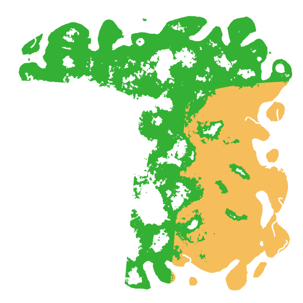 Biome Rust Map: Procedural Map, Size: 6000, Seed: 20181029