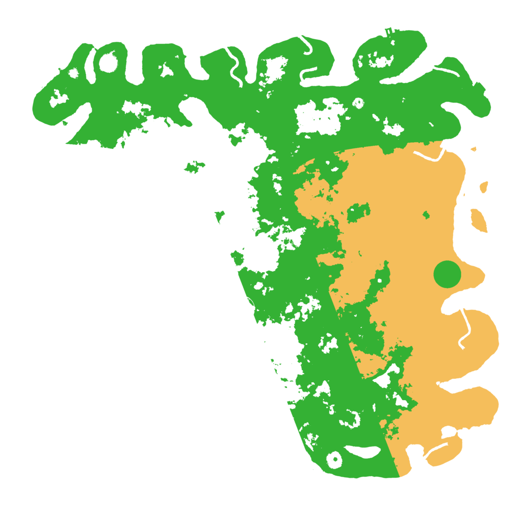 Biome Rust Map: Procedural Map, Size: 5000, Seed: 756914624