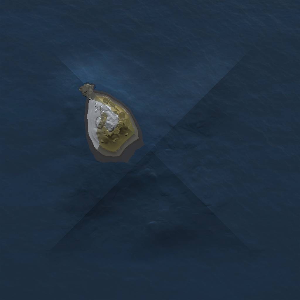 Rust Map: Procedural Map, Size: 1000, Seed: 1213, 3 Monuments