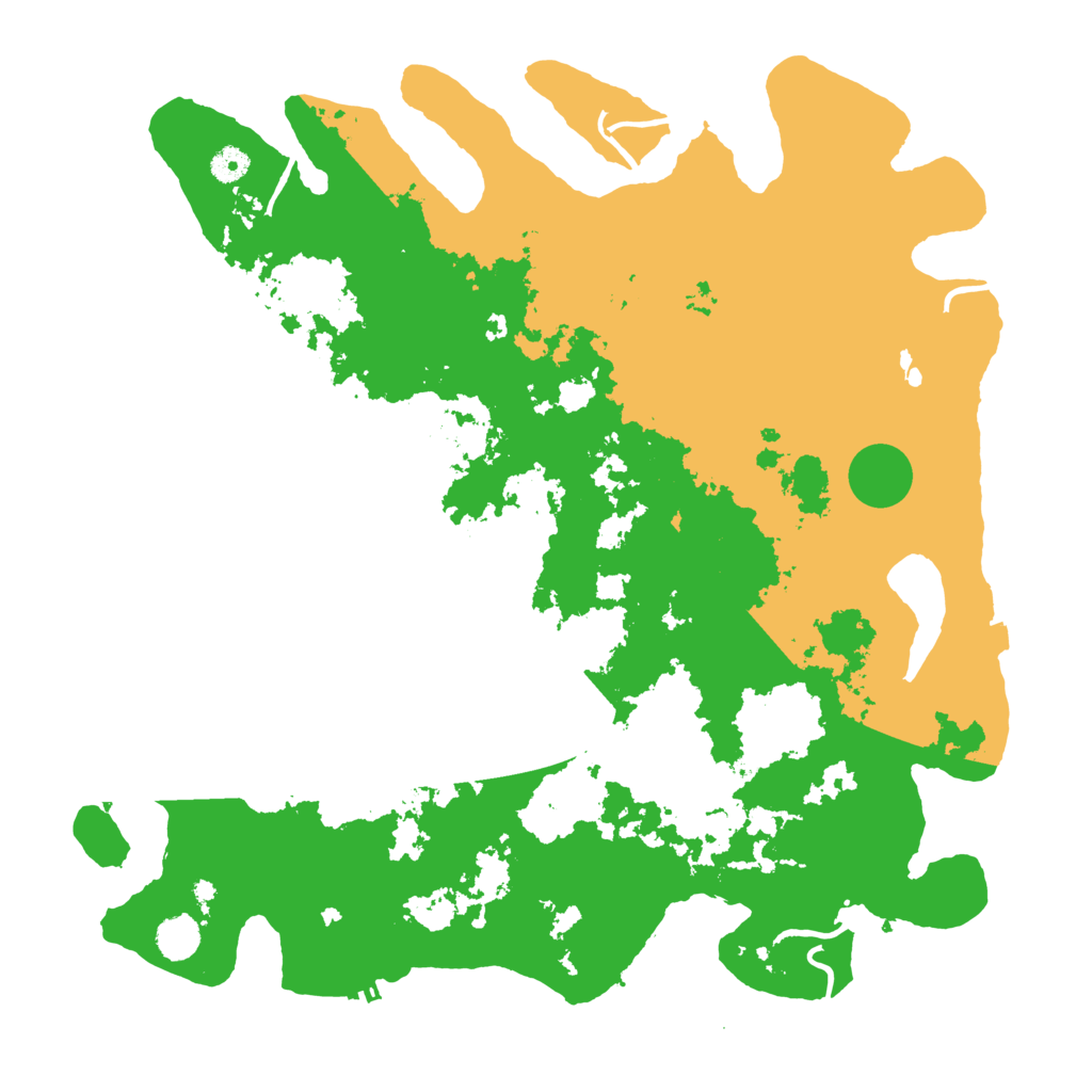 Biome Rust Map: Procedural Map, Size: 4500, Seed: 82641798