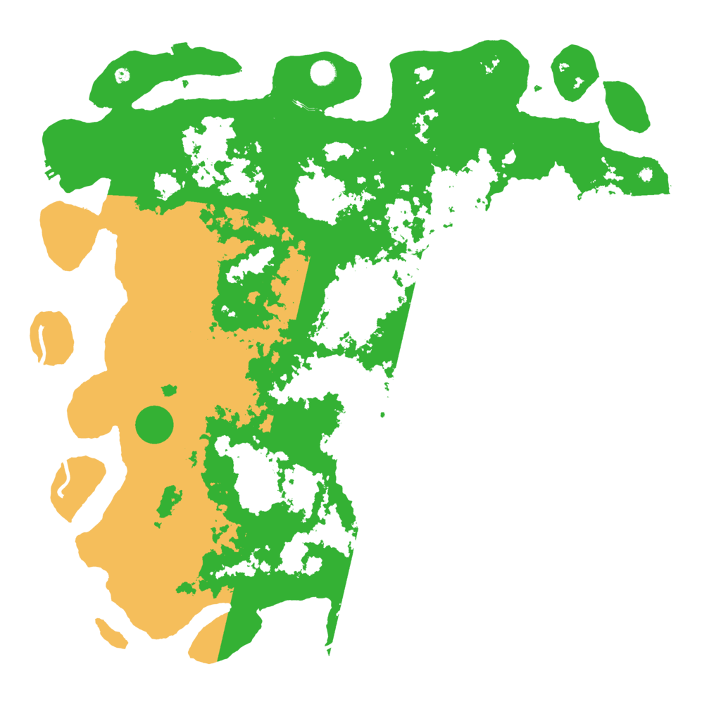Biome Rust Map: Procedural Map, Size: 5000, Seed: 161223