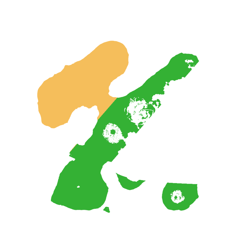 Biome Rust Map: Procedural Map, Size: 2000, Seed: 647097369