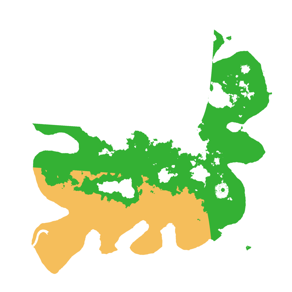 Biome Rust Map: Procedural Map, Size: 3000, Seed: 493331451