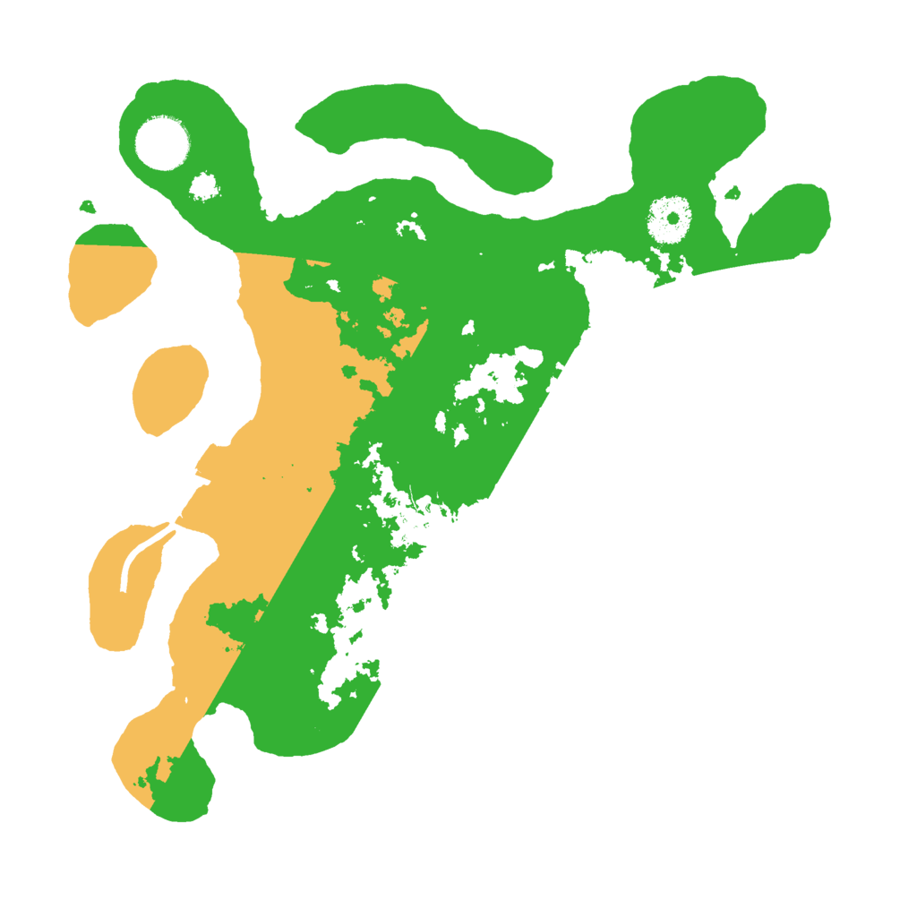 Biome Rust Map: Procedural Map, Size: 3000, Seed: 6397