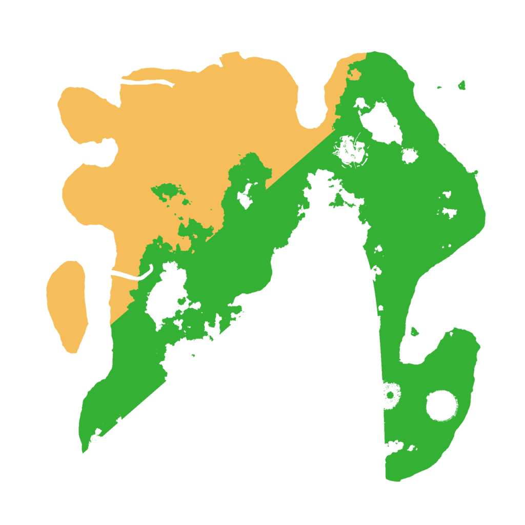 Biome Rust Map: Procedural Map, Size: 3000, Seed: 56597017