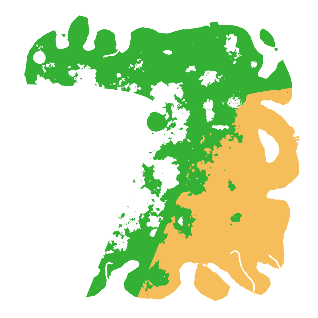 Biome Rust Map: Procedural Map, Size: 4500, Seed: 1106433253