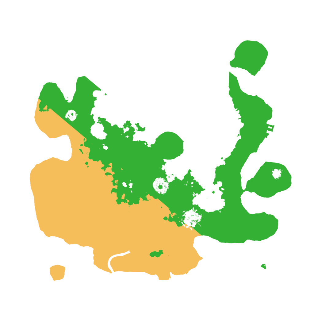 Biome Rust Map: Procedural Map, Size: 3000, Seed: 4894