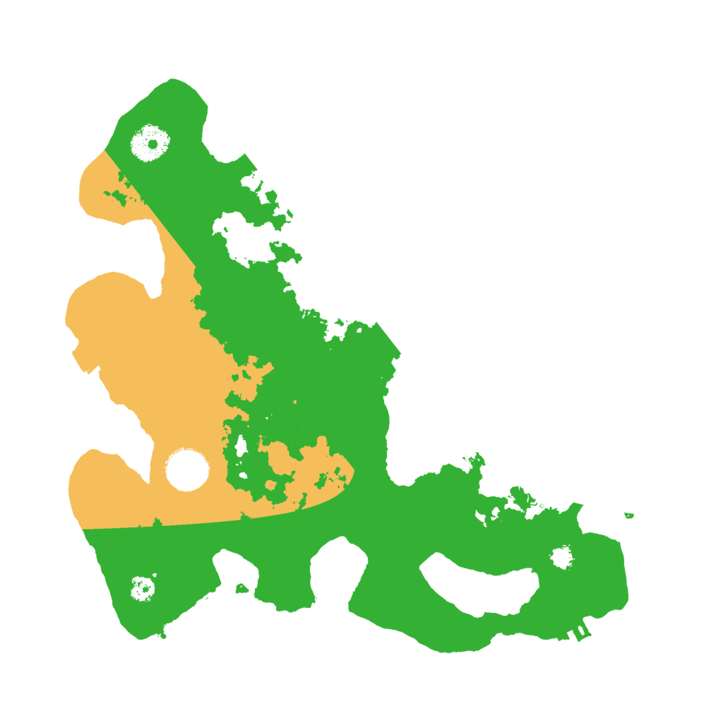 Biome Rust Map: Procedural Map, Size: 3000, Seed: 667568231