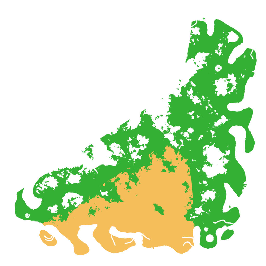 Biome Rust Map: Procedural Map, Size: 6000, Seed: 112044771