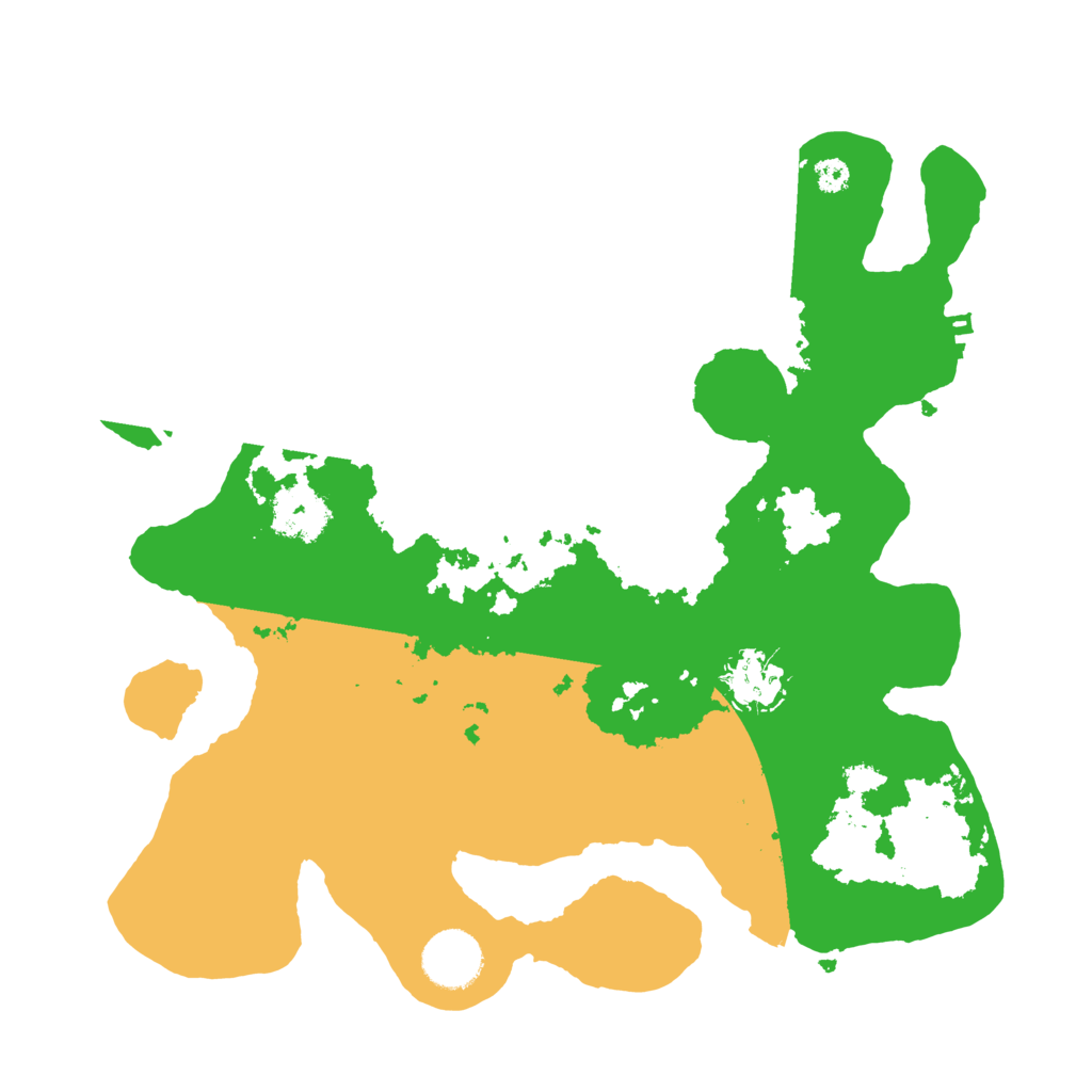 Biome Rust Map: Procedural Map, Size: 3250, Seed: 790765382