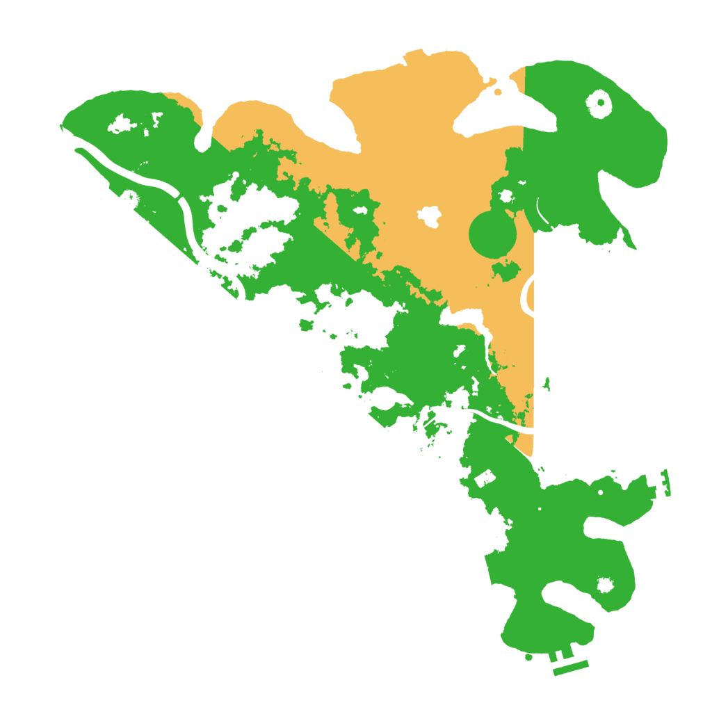 Biome Rust Map: Procedural Map, Size: 4000, Seed: 2046584306