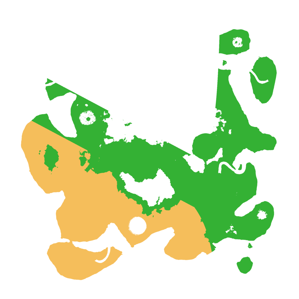 Biome Rust Map: Procedural Map, Size: 3000, Seed: 76788