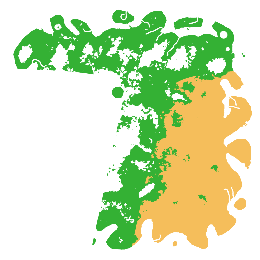 Biome Rust Map: Procedural Map, Size: 6000, Seed: 1762886057