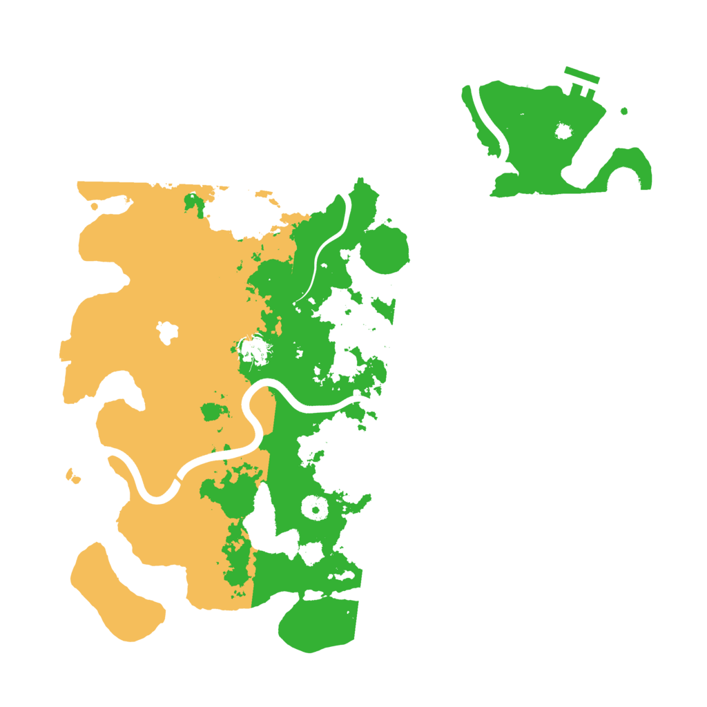 Biome Rust Map: Procedural Map, Size: 4000, Seed: 691437