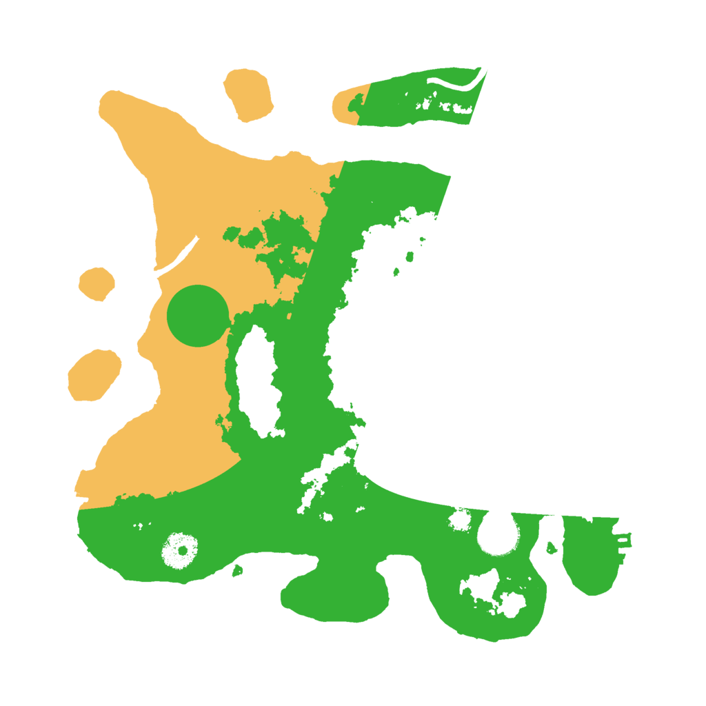 Biome Rust Map: Procedural Map, Size: 3000, Seed: 12185