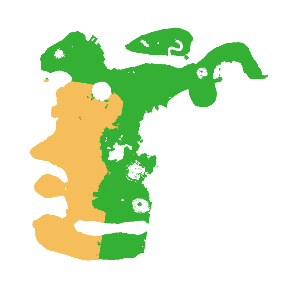 Biome Rust Map: Procedural Map, Size: 2850, Seed: 710137302